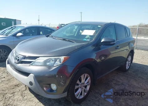 2014 Toyota Rav4 Limited из США, поврежденный, VIN 2T3DFREV6EW212090